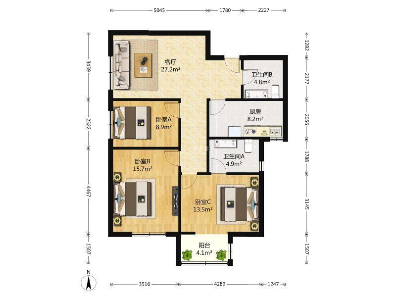 整租·首座御园(二期2号院)