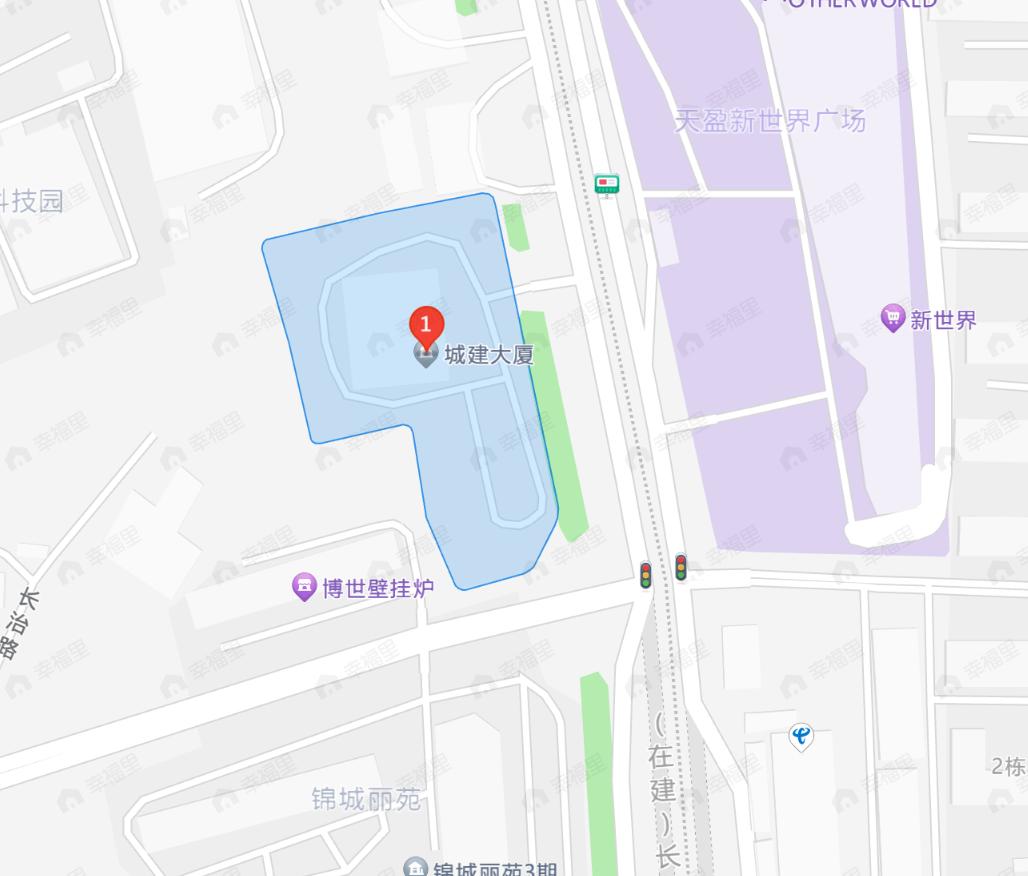 新城建大厦效果图