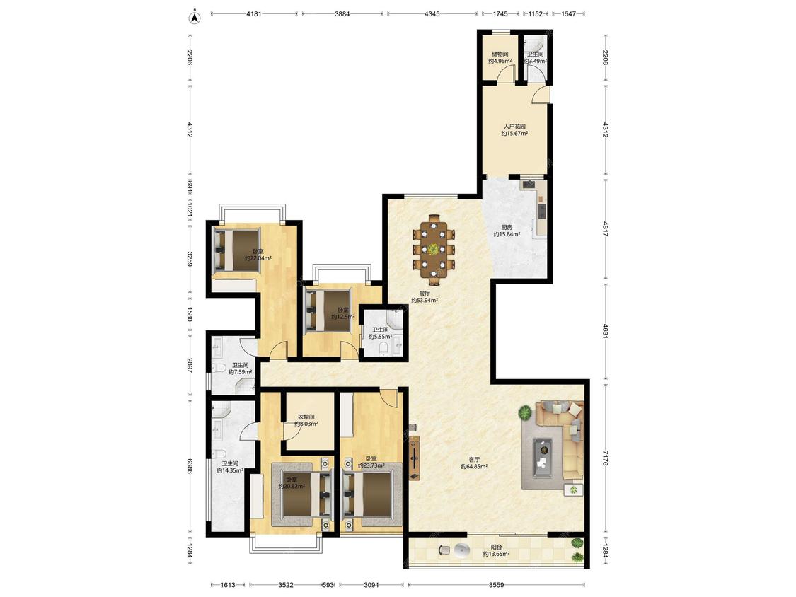 整租·五洲花城(二期)