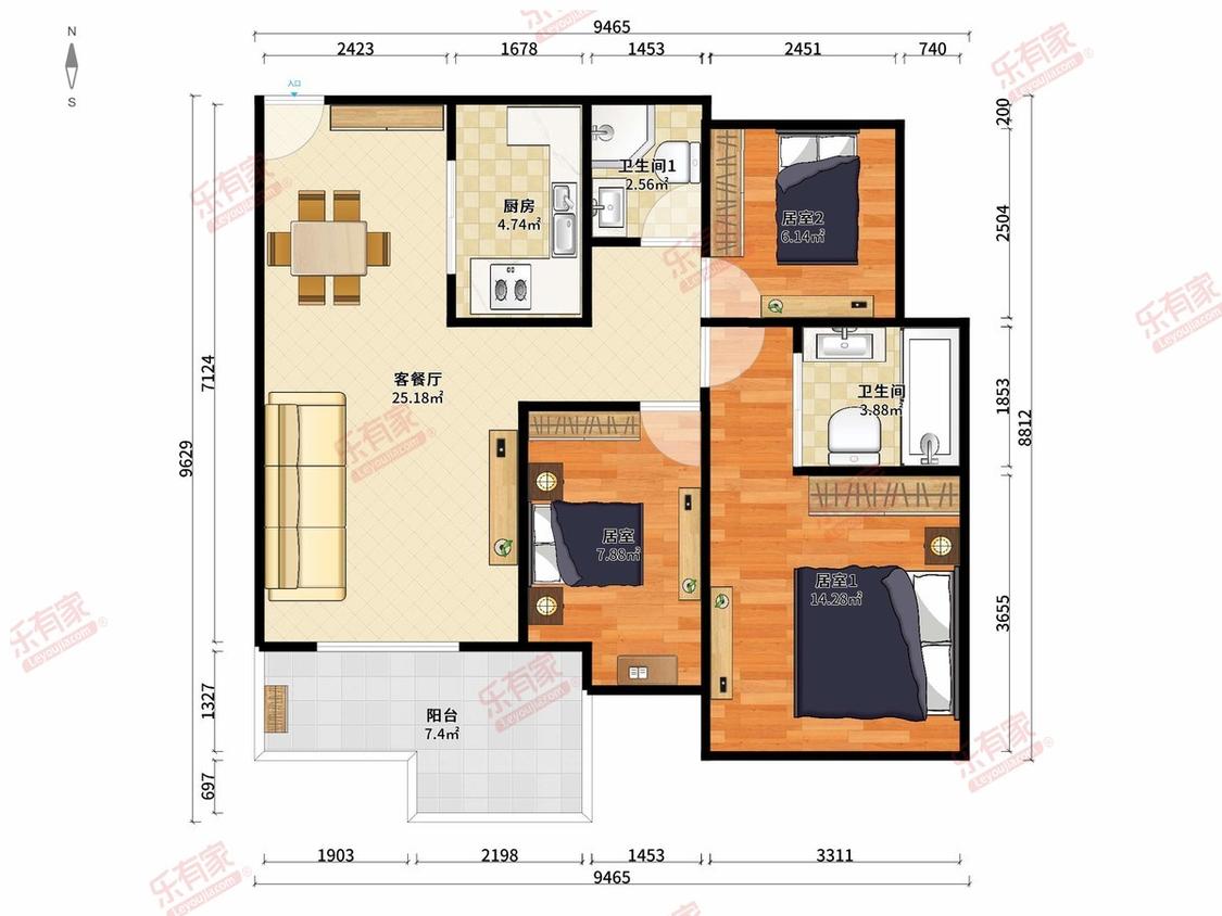 整租·江湾花园