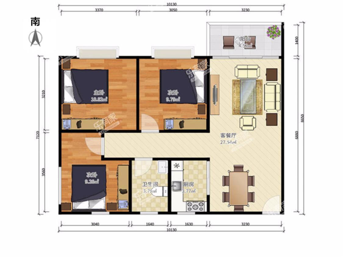 整租·保利中宇花园