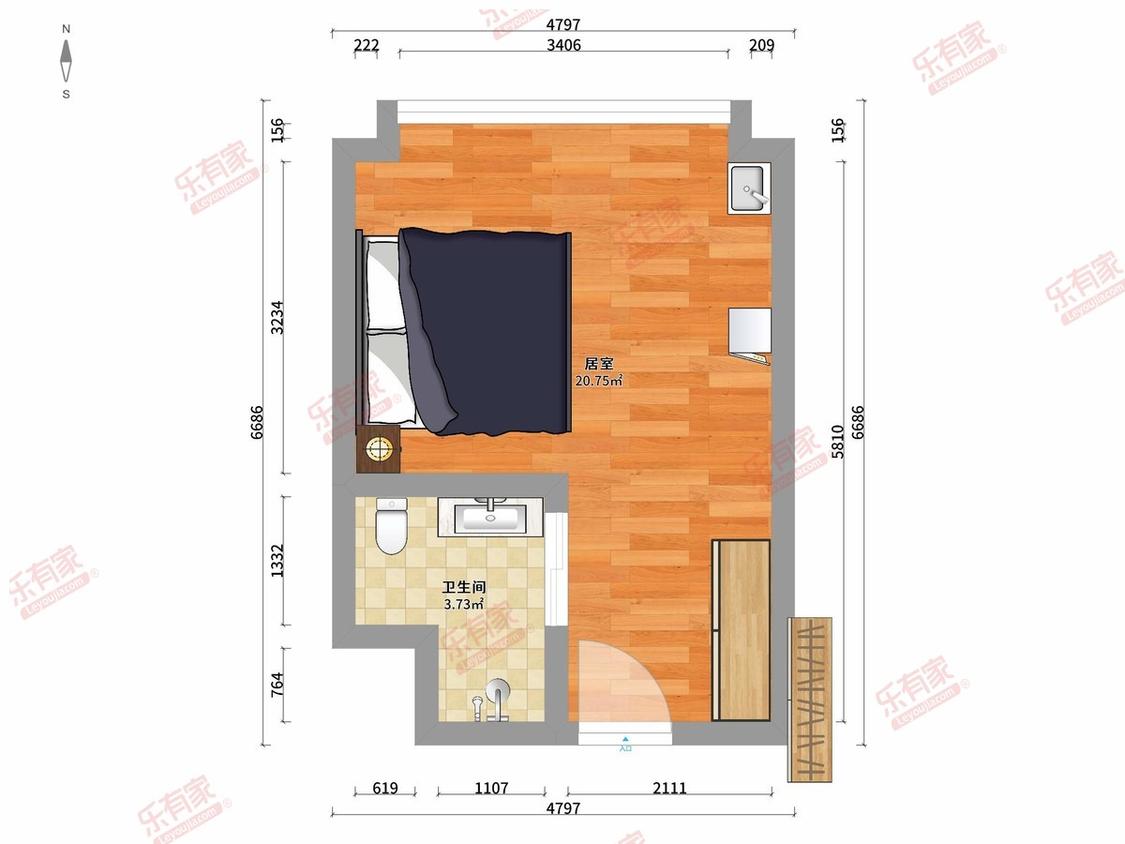 整租·保利中央公园(三期中嘉)
