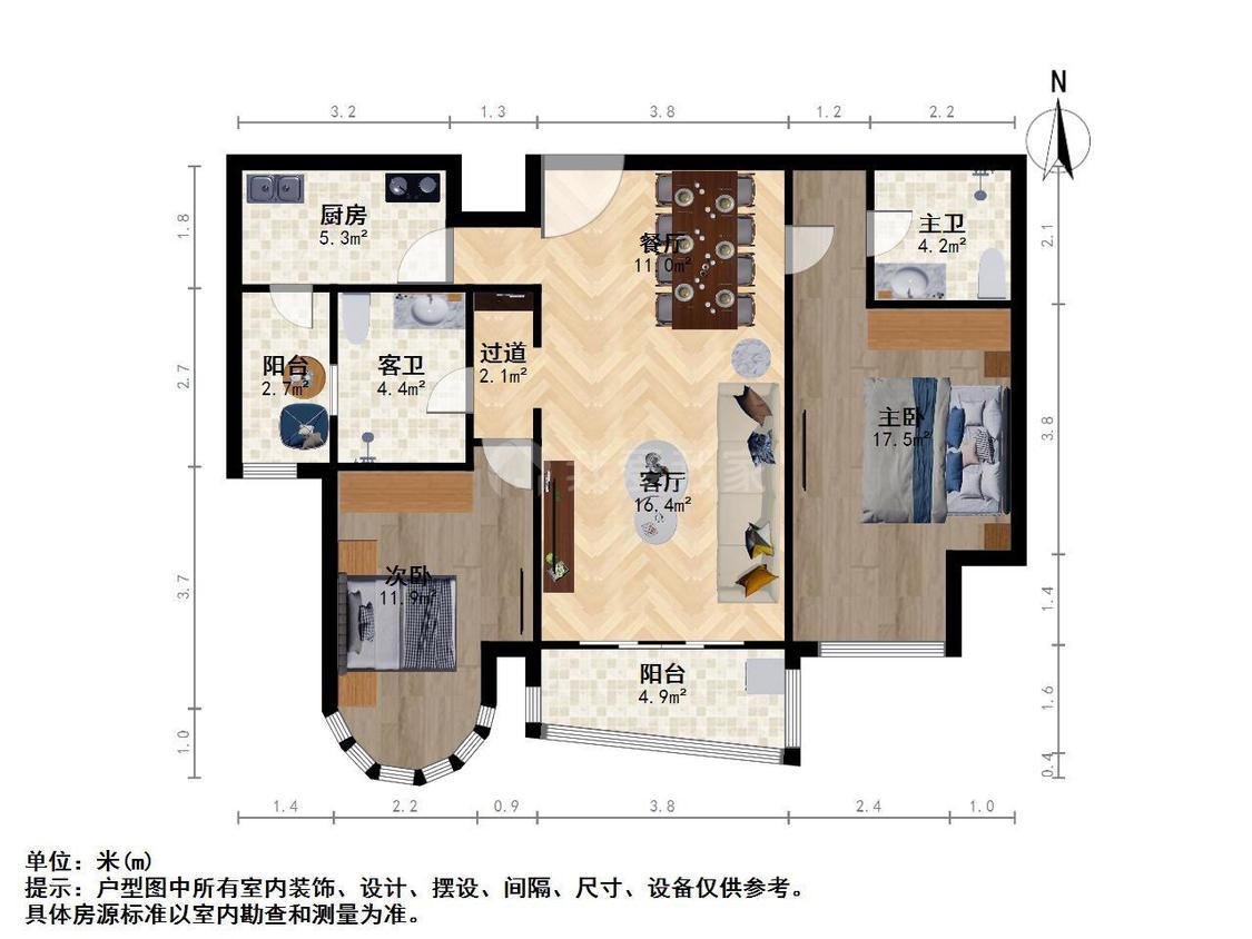 整租·黄浦华庭(小区)