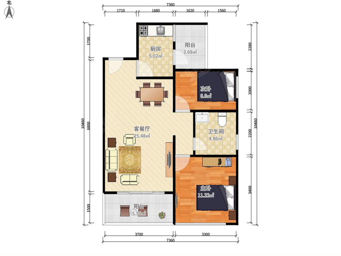 整租·塘朗城广场(东区)