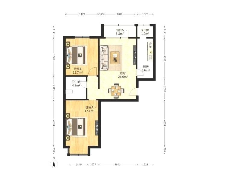 整租·金融街金色漫香郡(北区)
