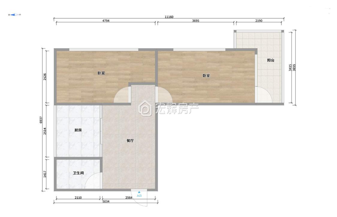 整租·省建四公司家属院