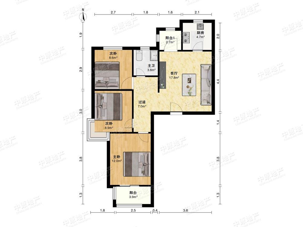 整租·彩虹湾(金枫里)