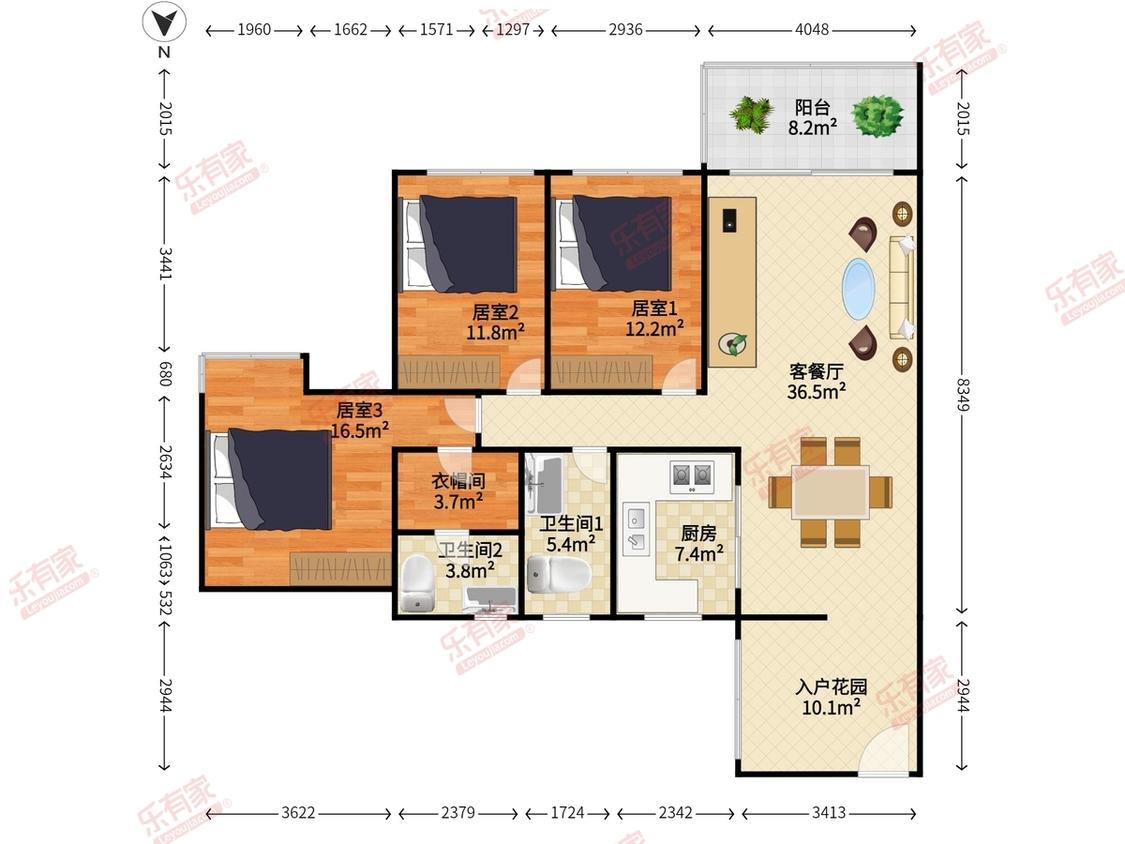 整租·兰亭国际名园