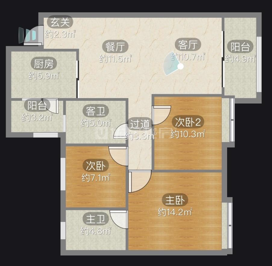 整租·云城尚品(一期)
