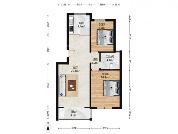 整租·天骄俊园(房山)