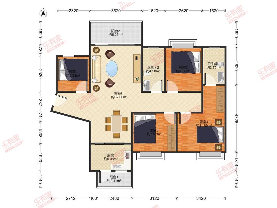 整租·保利中央公园(二期中韵)