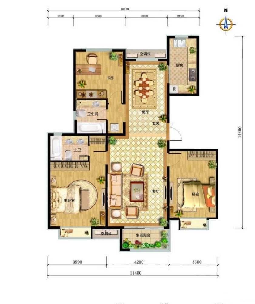 整租·山语城(三区)