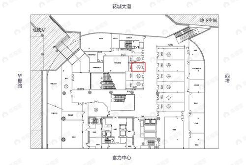 1室建面73平户型图