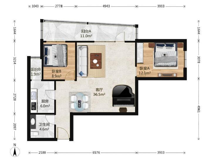 整租·新华街八里小区