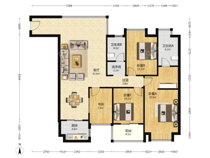 整租·东海湾(太古广场三期)