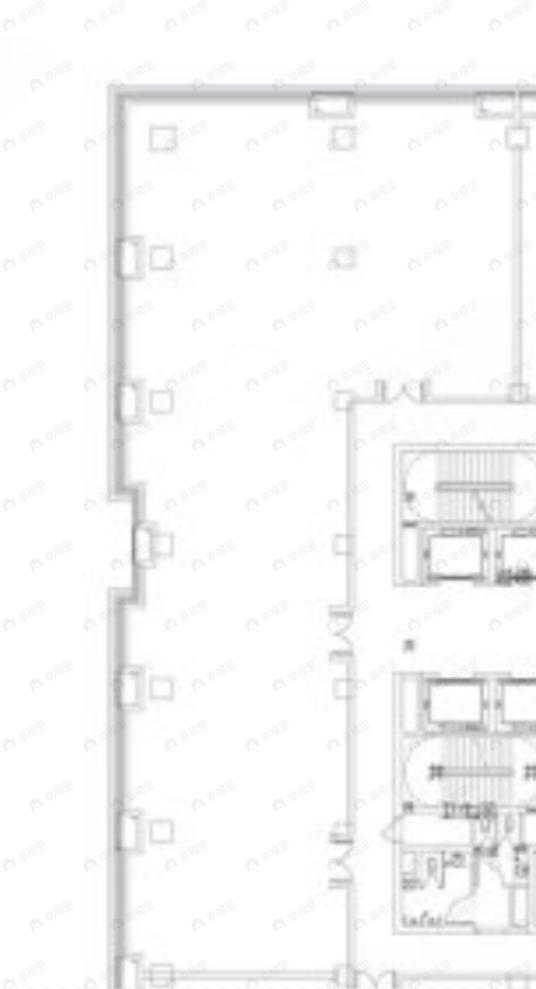 1室1厅建面486平户型图