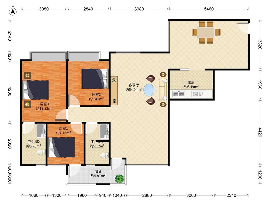 整租·振业城(一期)