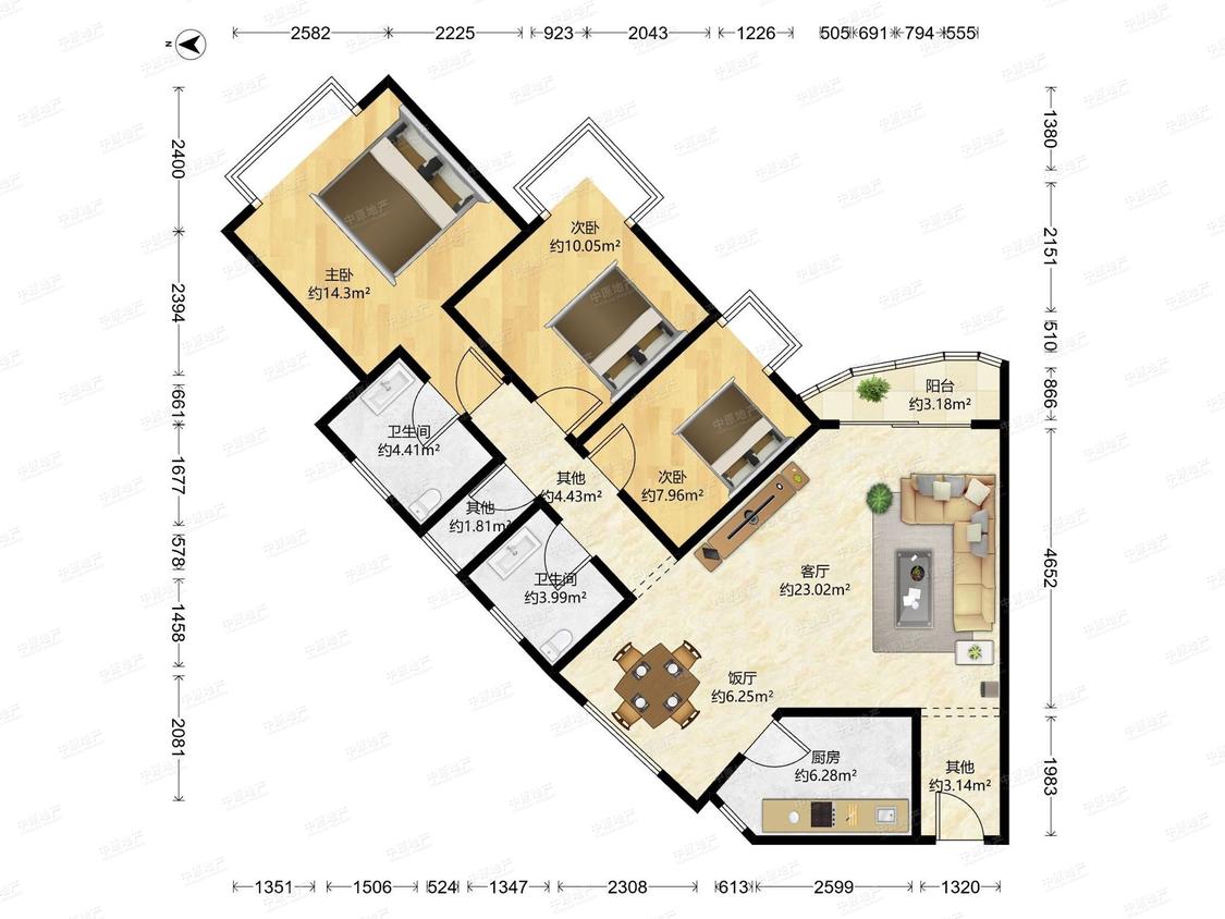 整租·中海名都
