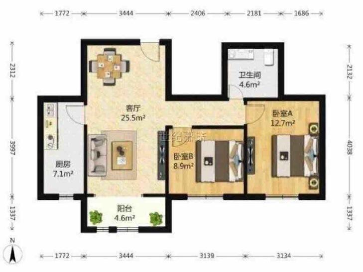 整租·领秀慧谷(A区)