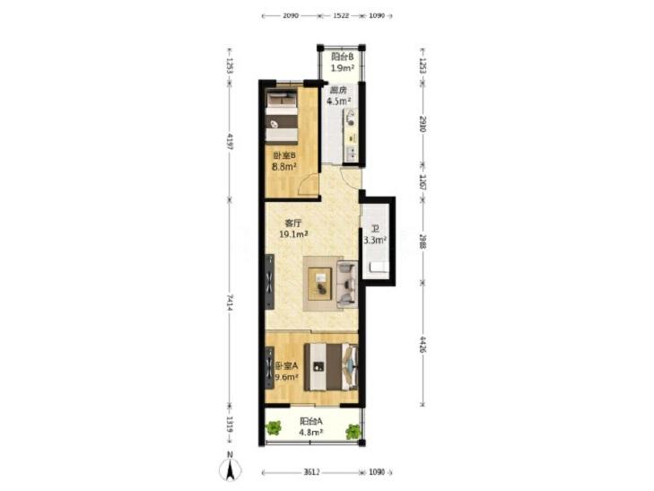 整租·站前路社区