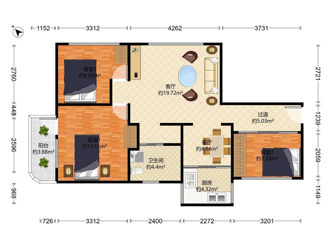 整租·景鹏大厦