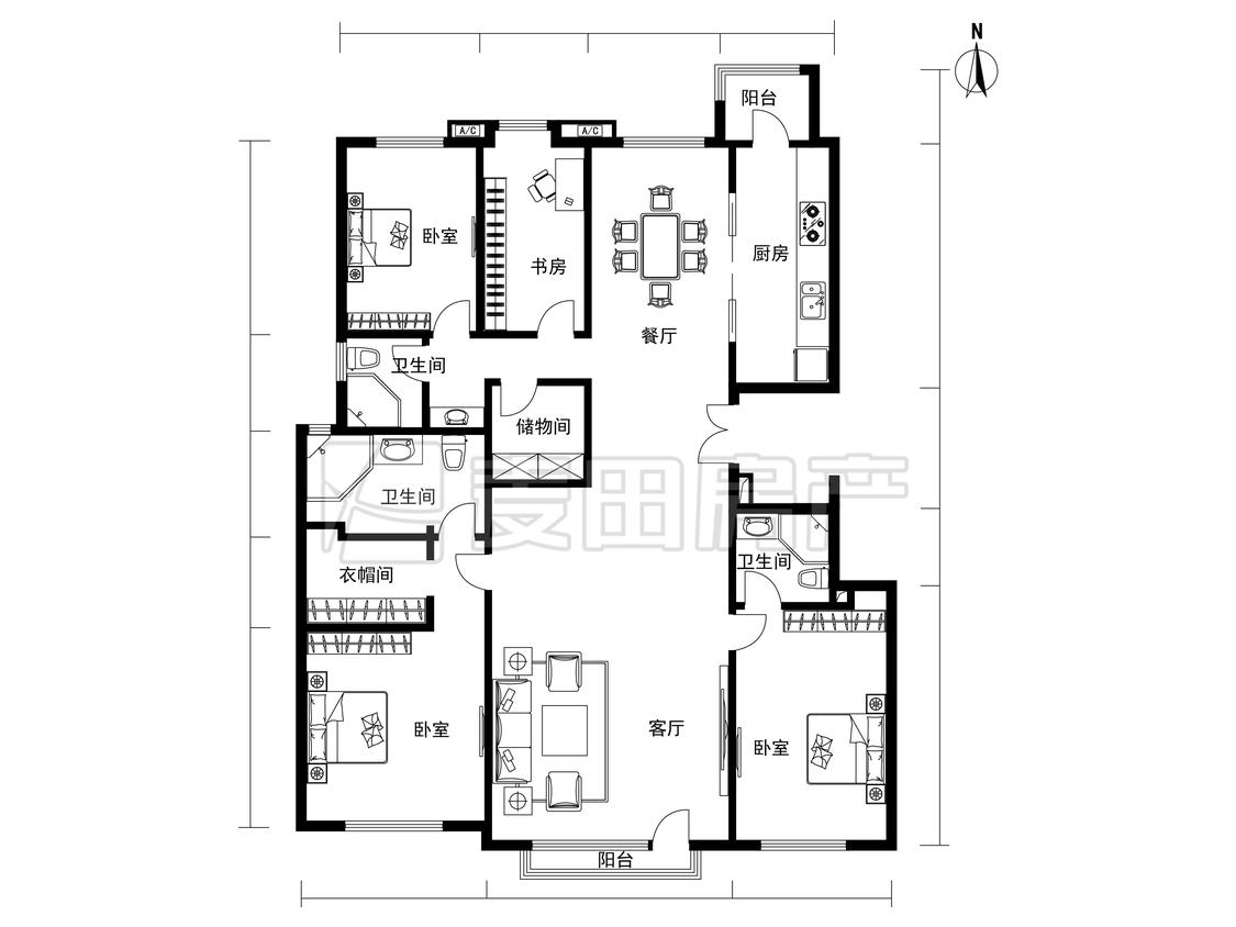整租·招商嘉铭珑原