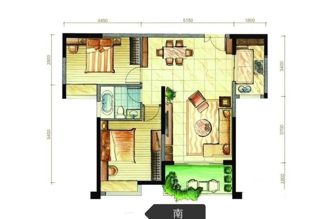 整租·金帝中洲滨海城(一期)