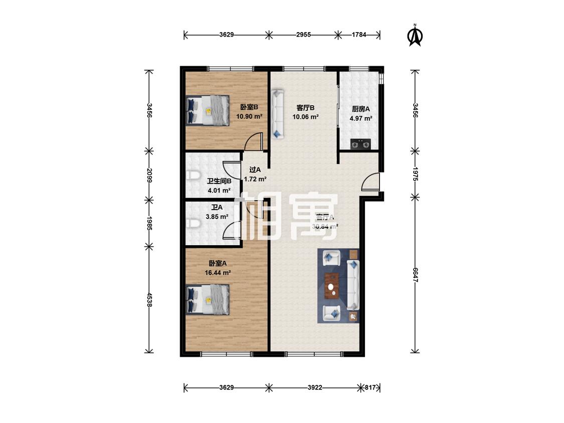 整租·颐景公寓