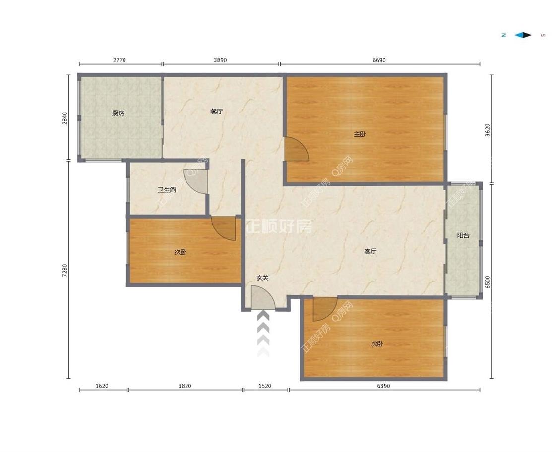 整租·红旗街住宅