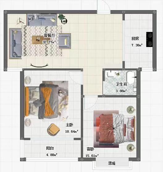 整租·金色家园东区