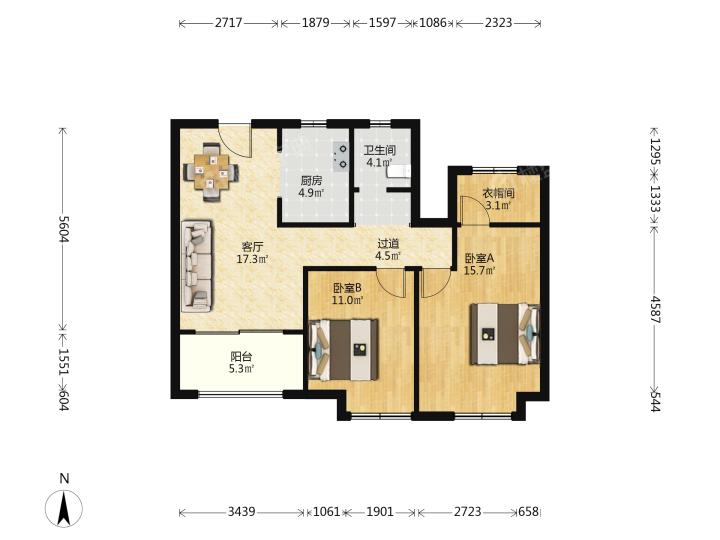 整租·中南锦城