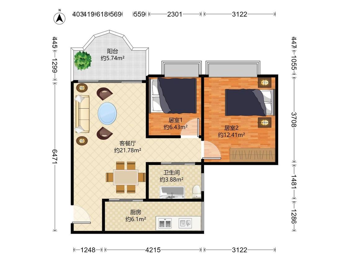 整租·太阳新城