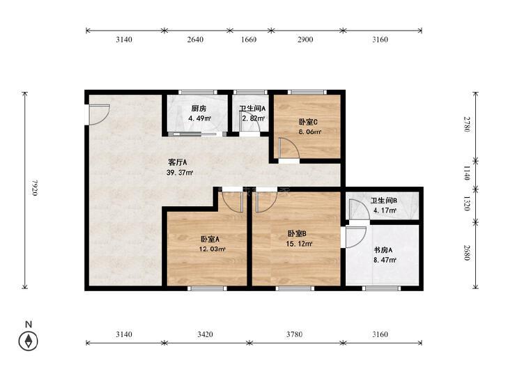 整租·前门前小区
