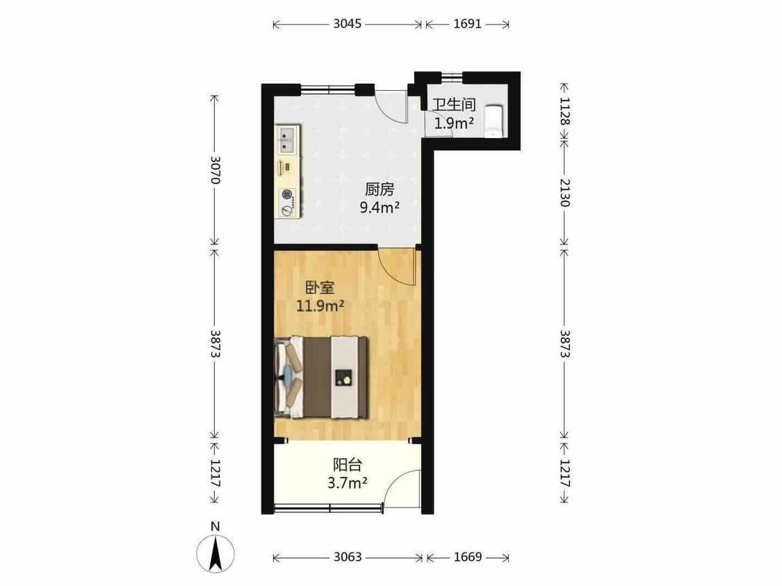 整租·梅园(四街坊)