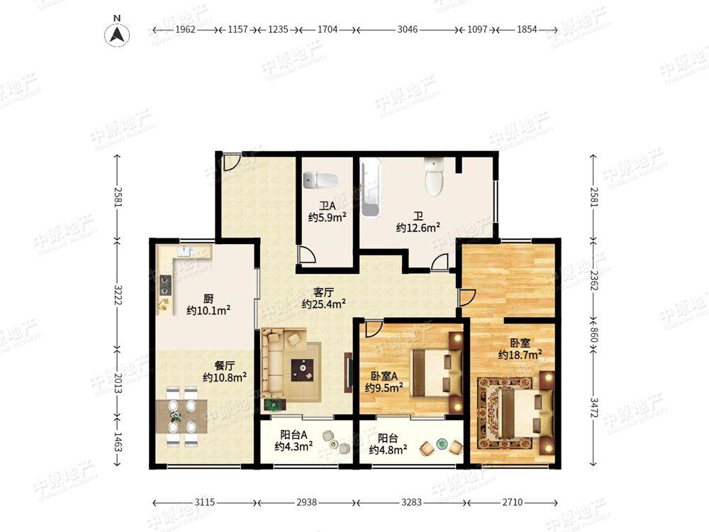 整租·前滩东方悦耀