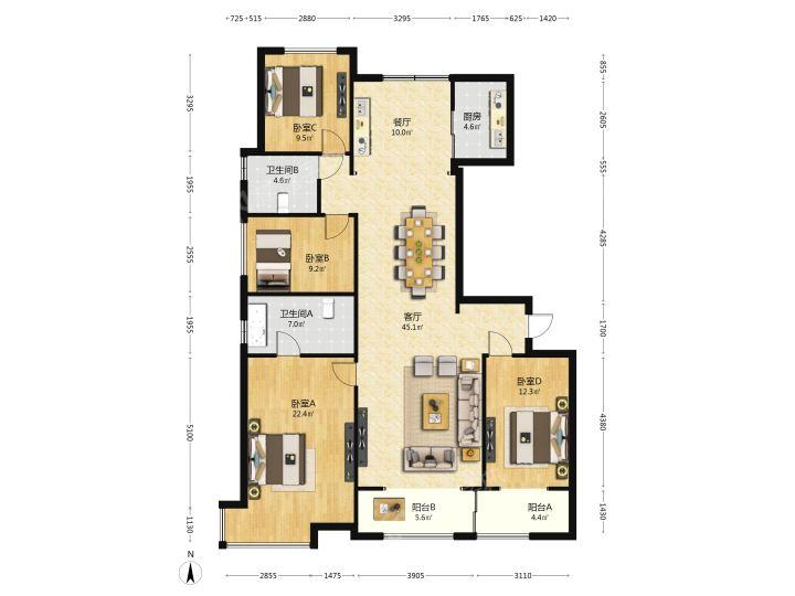 整租·太原万科翡翠公园