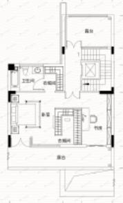 长房润和湘江玥4室2厅4卫户型图