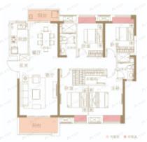 江印4室2厅2卫户型图