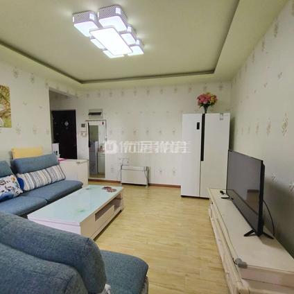 南明阿哈湖整租 中铁铁建城(御璟)2室1厅/76平/高楼层