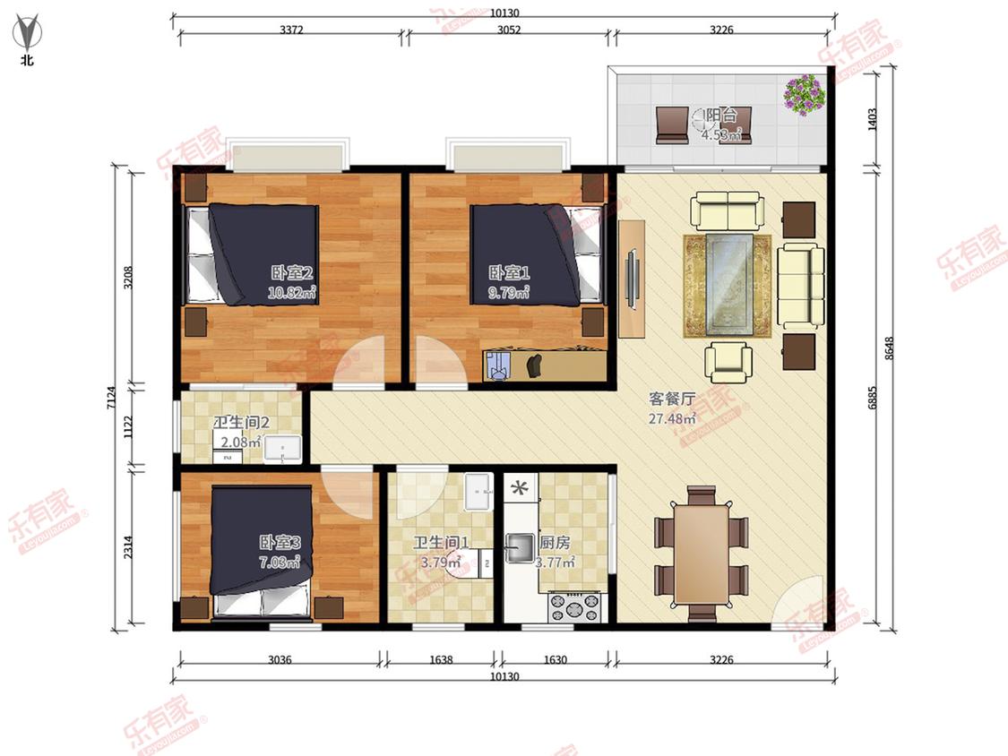 整租·保利中宇花园