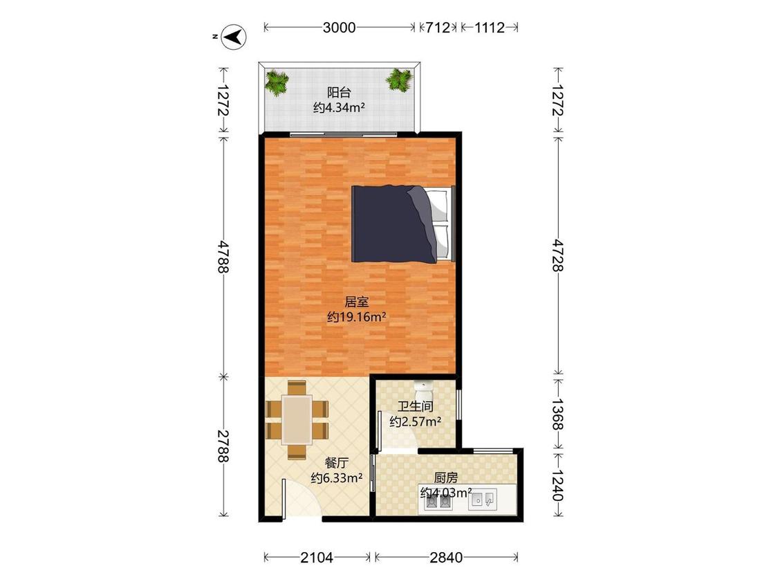 整租·合正佳园