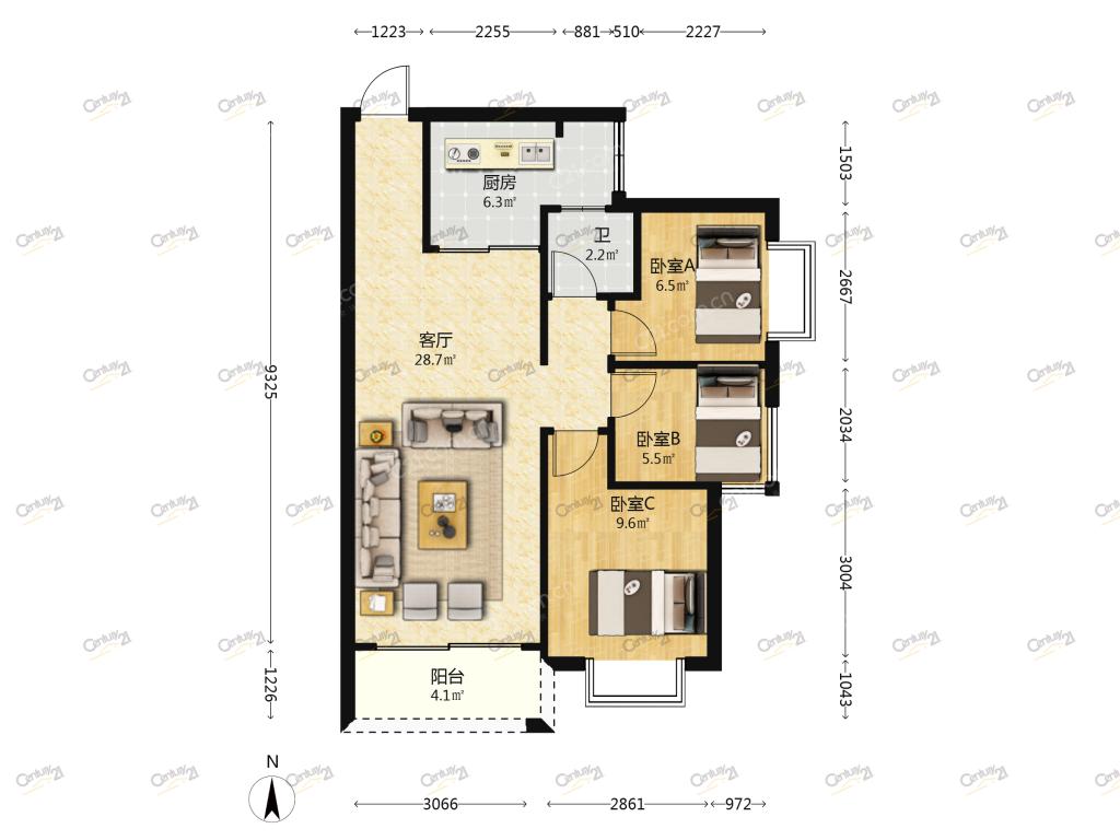 整租·德丰天汇园