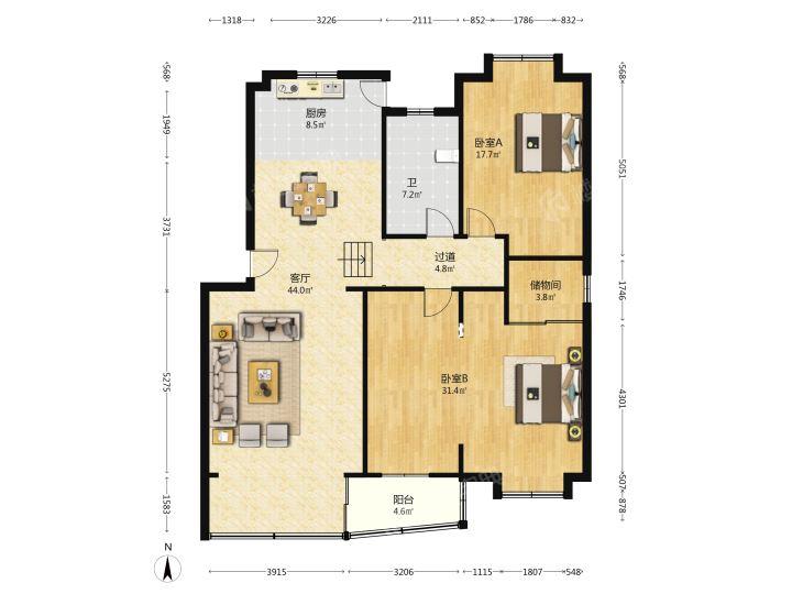 整租·大信花园