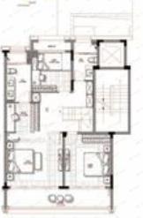 德信新希望江屿云庄4室2厅3卫户型图