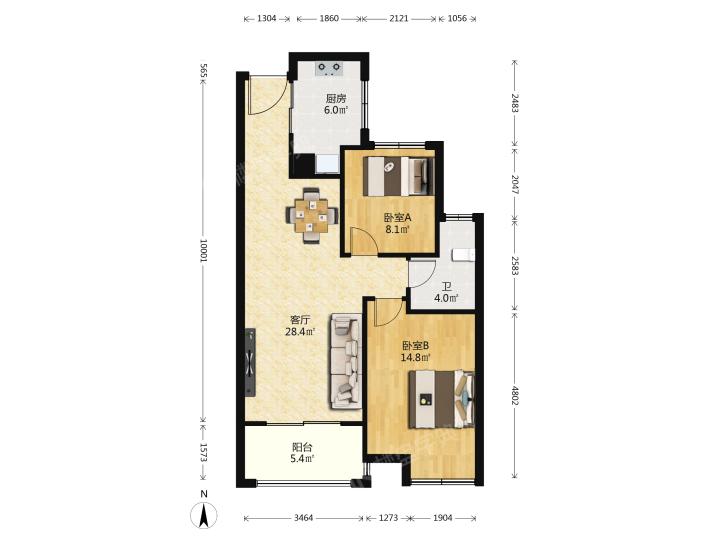 整租·凯德都会(新峰)