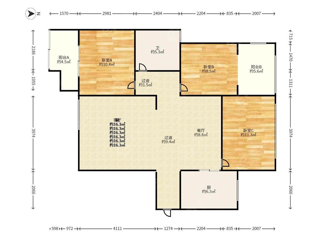 整租·观澜盛世(中区)