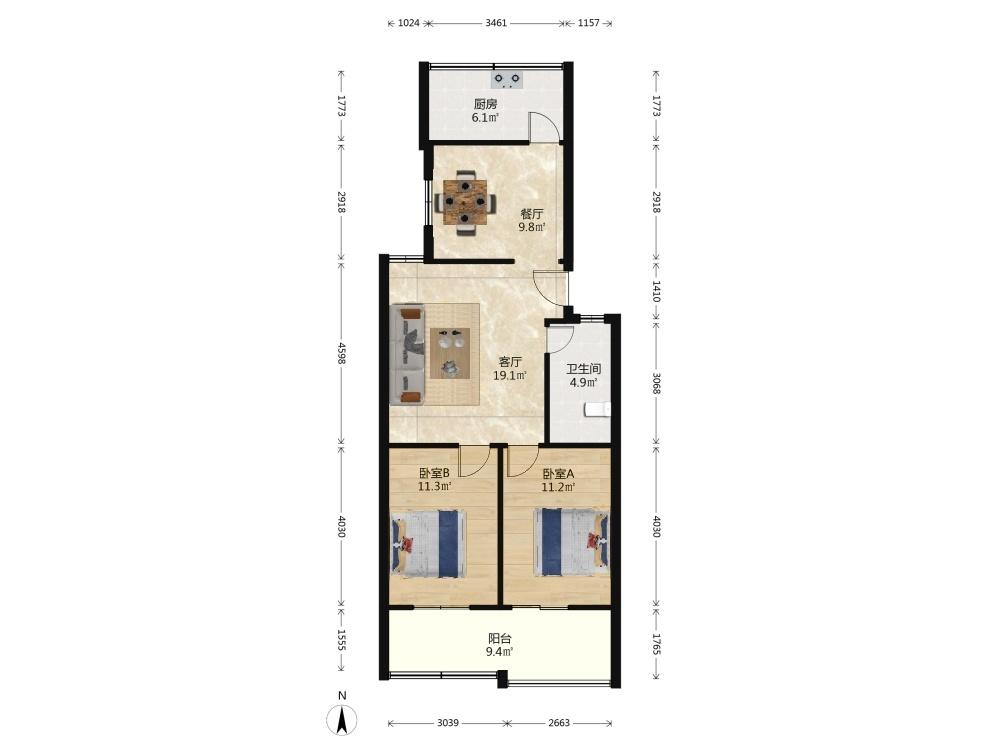 整租·聚景家园