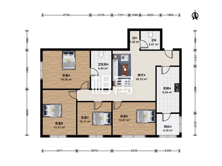 合租·天通苑(西二区)