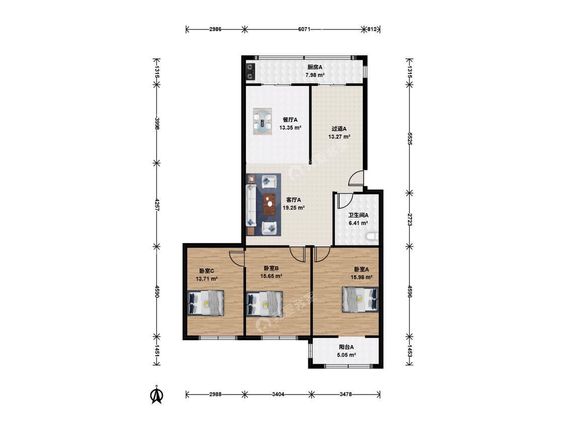整租·安源里小区