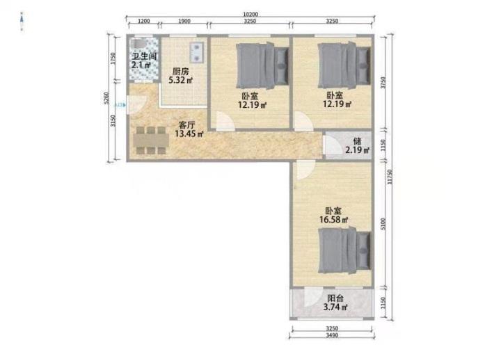 整租·北沙沟1号楼